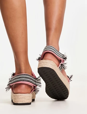 Sandale ASOS, roz Roz