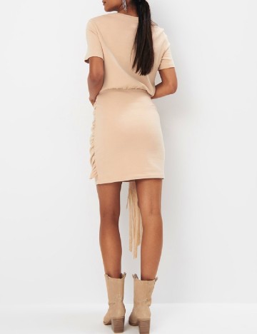Rochie scurta Mohito, crem