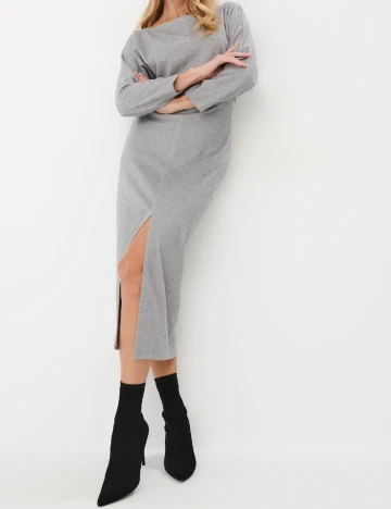 Rochie medie Mohito, gri
