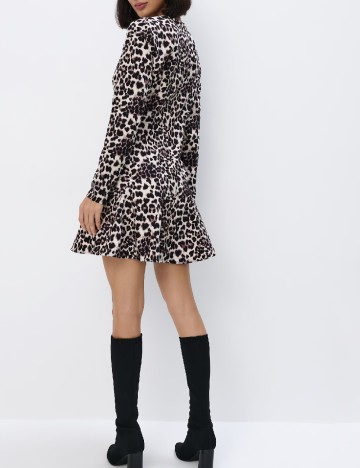 Rochie scurta Mohito, animal print