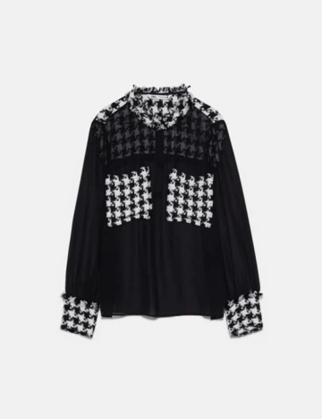 Camasa Zara, negru, XXL