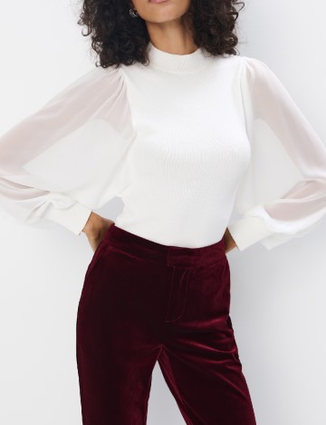 
						Bluza Mohito, alb
