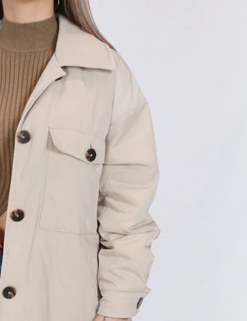 Jacheta Oversize Only, bej