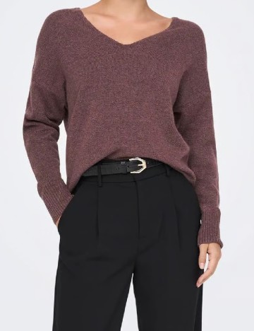 
						Bluza Only, maro