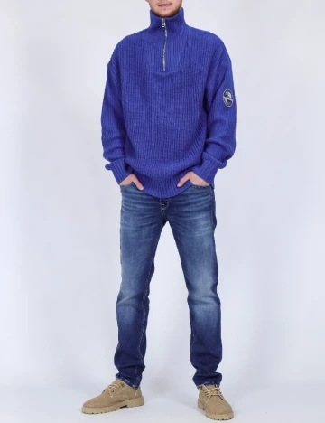 Pulover Jack&Jones, albastru