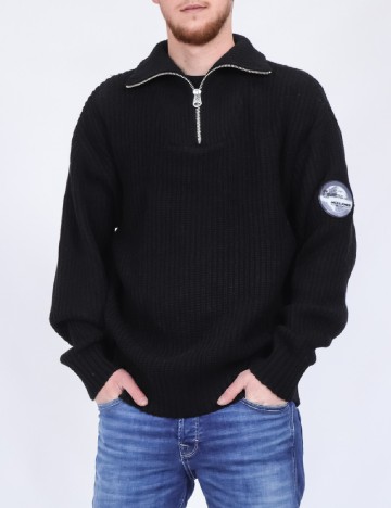 
						Pulover Jack&Jones, negru