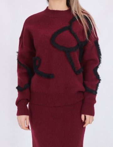 
						Pulover Vero Moda, visiniu