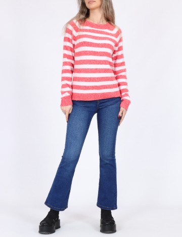 Bluza Vero Moda, rosu/roz