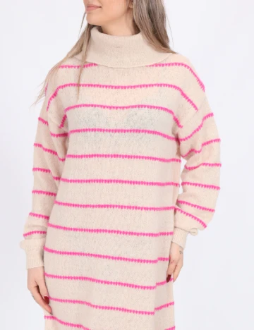 Rochie scurta Jacqueline de Yong, crem Crem