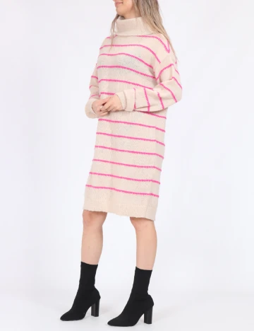 Rochie scurta Jacqueline de Yong, crem Crem