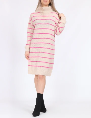Rochie scurta Jacqueline de Yong, crem Crem