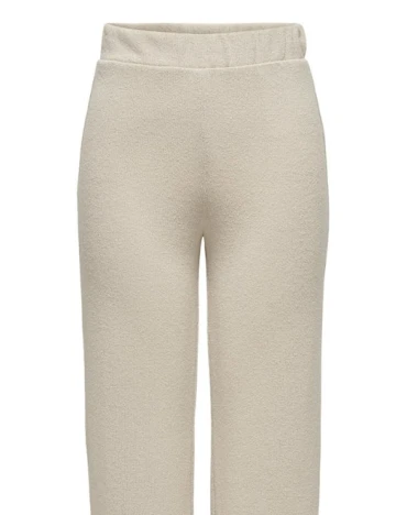 Pantaloni Only, crem