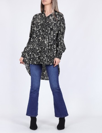 
						Camasa Oversize Only, negru