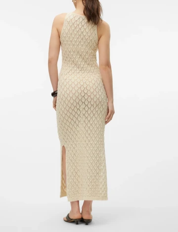 Rochie lunga Vero Moda, crem