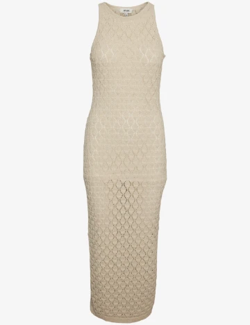 Rochie lunga Vero Moda, crem