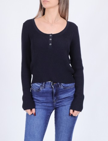 
						Bluza Jacqueline de Yong, bleumarin