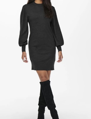 
						Rochie scurta Only, gri inchis