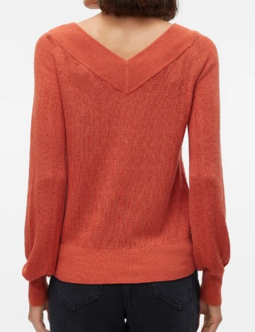 Bluza Vero Moda, portocaliu