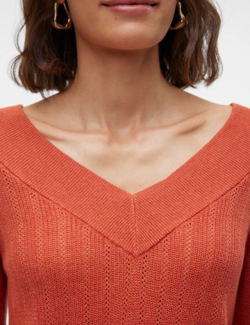 Bluza Vero Moda, portocaliu
