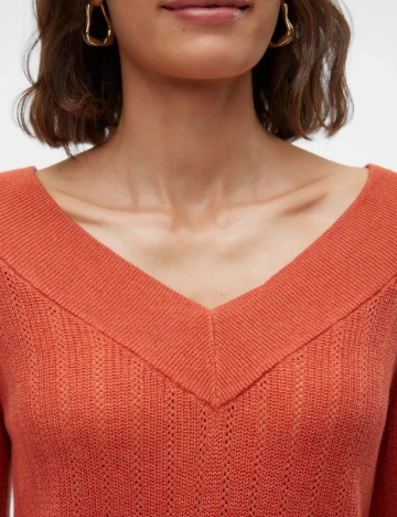 Bluza Vero Moda, portocaliu