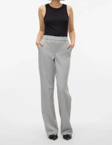 Pantaloni Vero Moda, gri