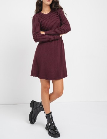 Rochie scurta Only, visiniu