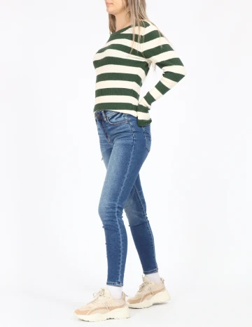 Blugi American Eagle, bleumarin Albastru