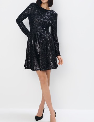
						Rochie scurta Mohito, negru
