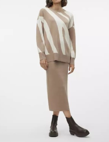 Pulover Vero Moda, maro