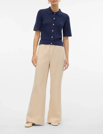 Pantaloni Vero Moda, crem