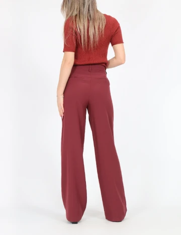 Pantaloni Only, visiniu