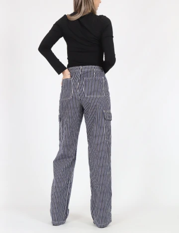 Pantaloni Only, bleumarin