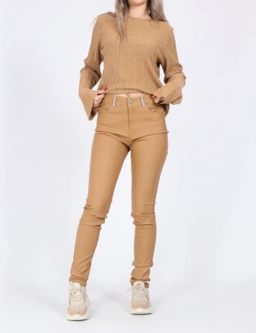 Pantaloni Only, maro