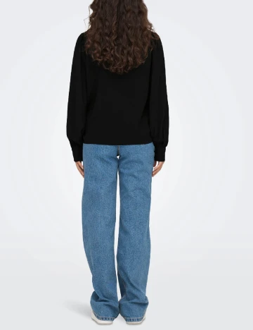 Camasa Jacqueline de Yong, negru Negru
