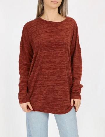 Bluza Oversize Vero Moda, caramiziu