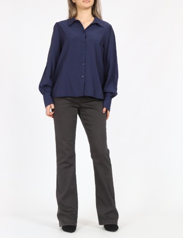 
						Camasa Vero Moda, bleumarin