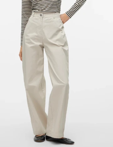 Pantaloni Vero Moda, bej