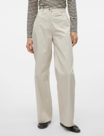 Pantaloni Vero Moda, bej