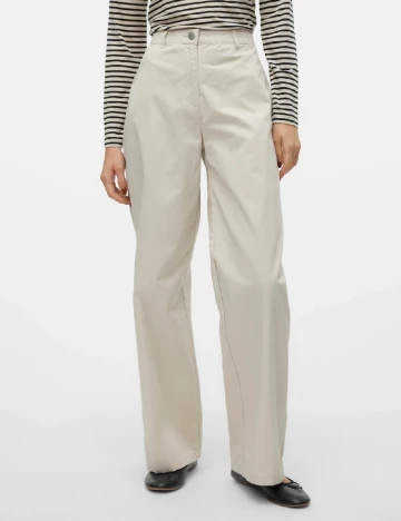 Pantaloni Vero Moda, bej