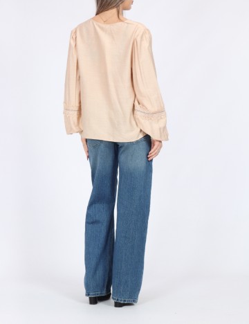 Bluza Jacqueline de Yong, crem