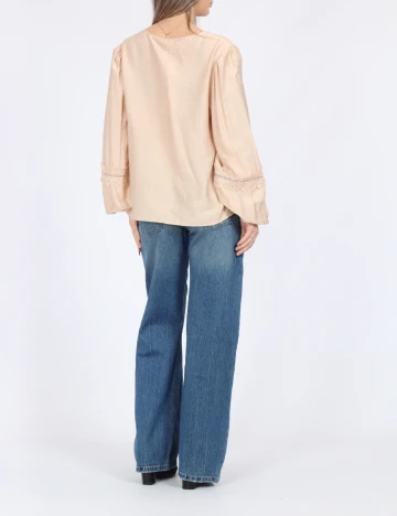 Bluza Jacqueline de Yong, crem