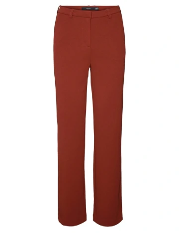 Pantaloni Vero Moda, caramiziu