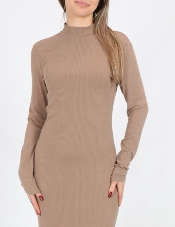 Rochie medie Vero Moda, maro