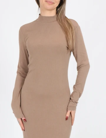 Rochie medie Vero Moda, maro