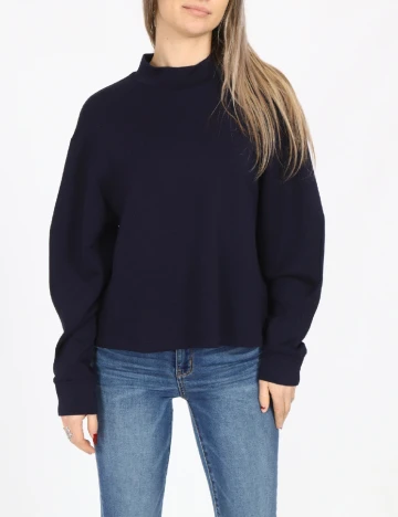 Bluza Kashion, bleumarin Albastru