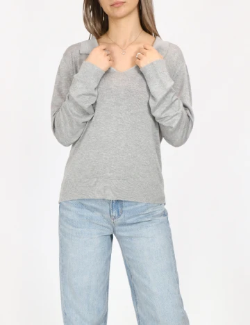 Bluza Jacqueline de Yong, gri