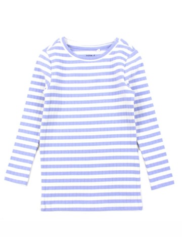 
						Bluza Name It, alb/mov