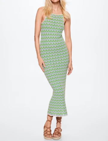 Rochie medie Mango, mix culori Mix culori
