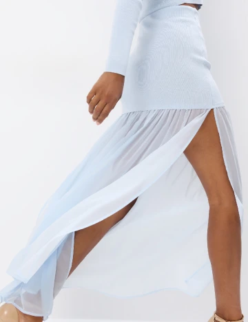 Fusta Mohito, bleu Albastru