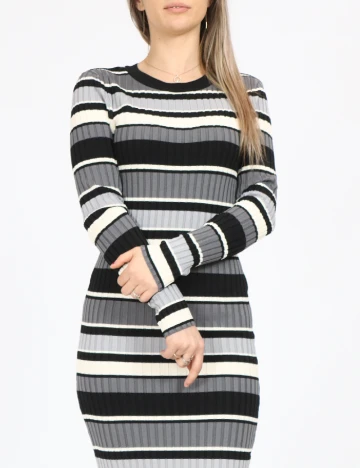 Rochie lunga Only, gri
